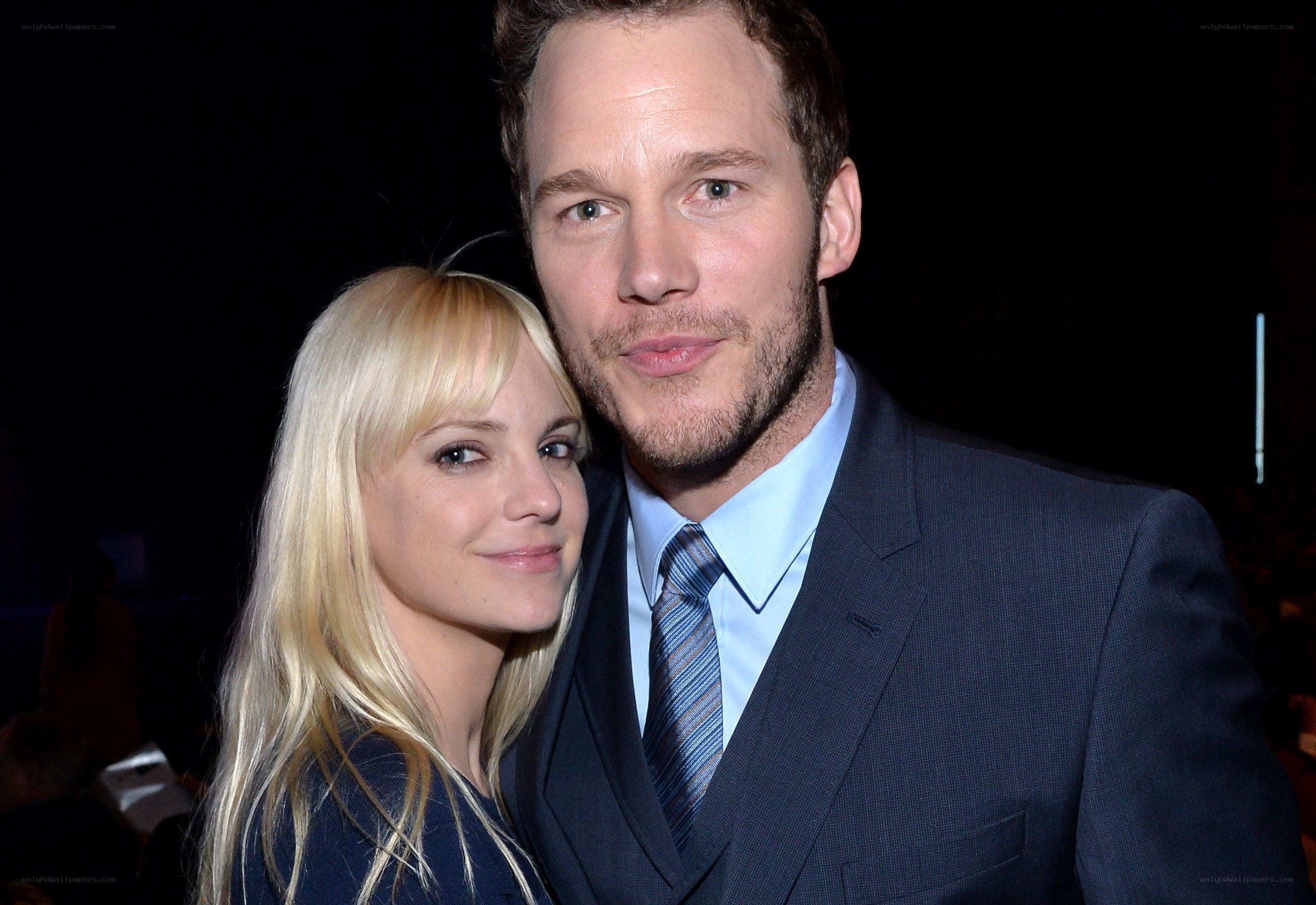 Chris Pratt and Anna Faris together