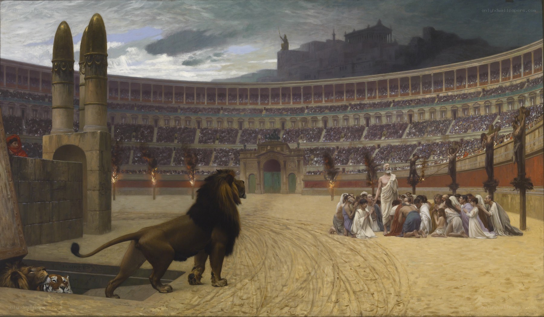 Christ in the Colosseum