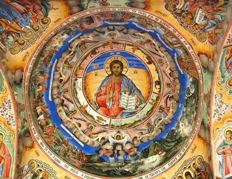 Christ Pantocrator Fresco