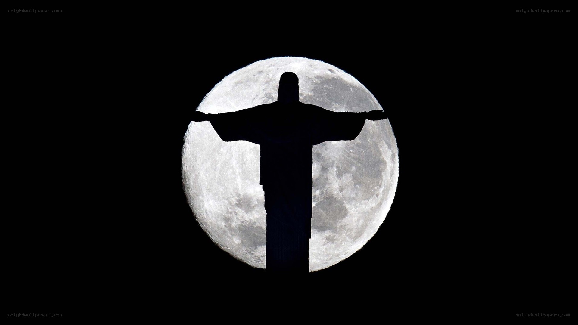 Christ the Redeemer silhouette