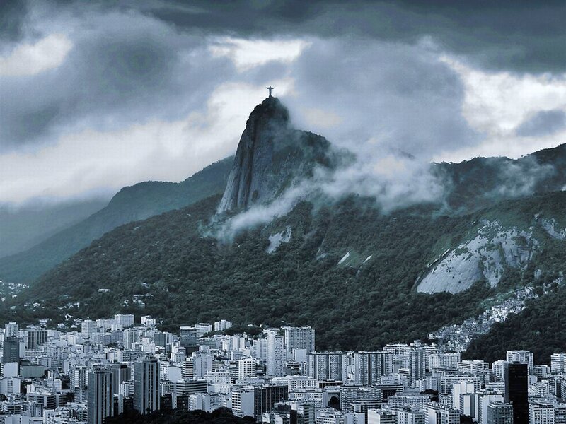 Christ the Redeemer Statue — Gray