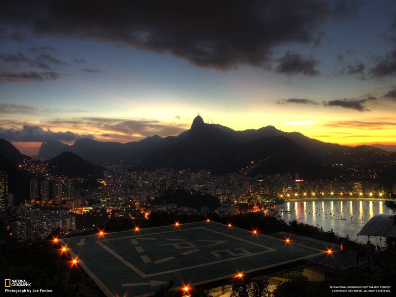 Christ the Redeemer Statue — Yellow