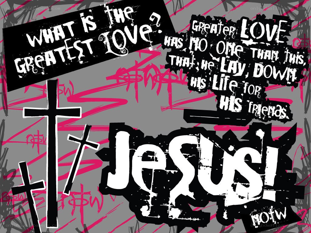Christian message with crosses