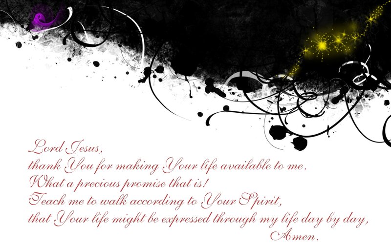 Christian prayer text