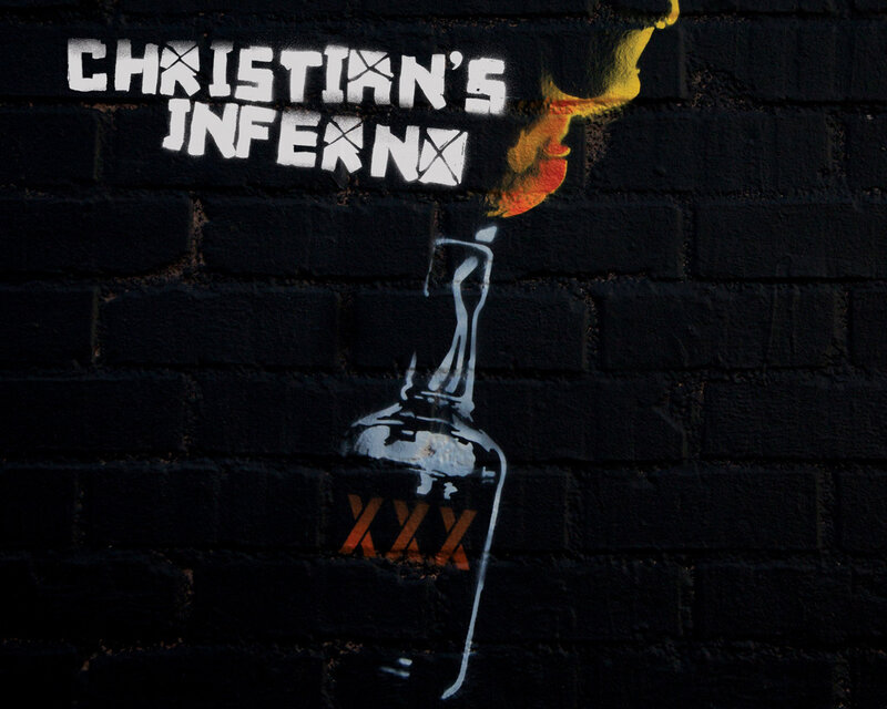 Christian's Inferno graffiti
