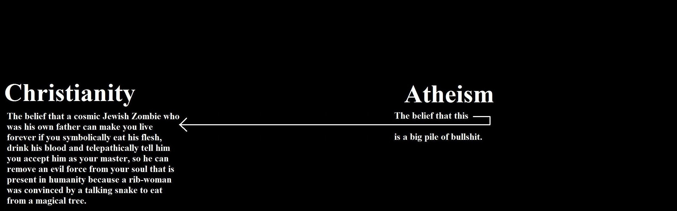 Christianity vs Atheism