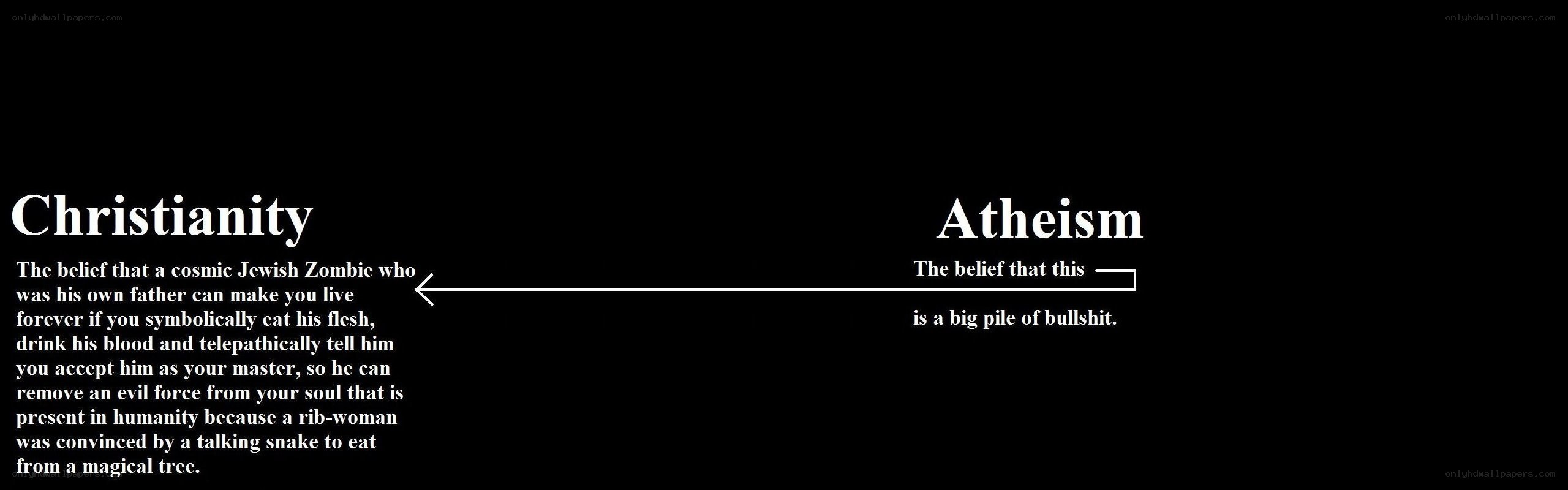 Christianity vs Atheism