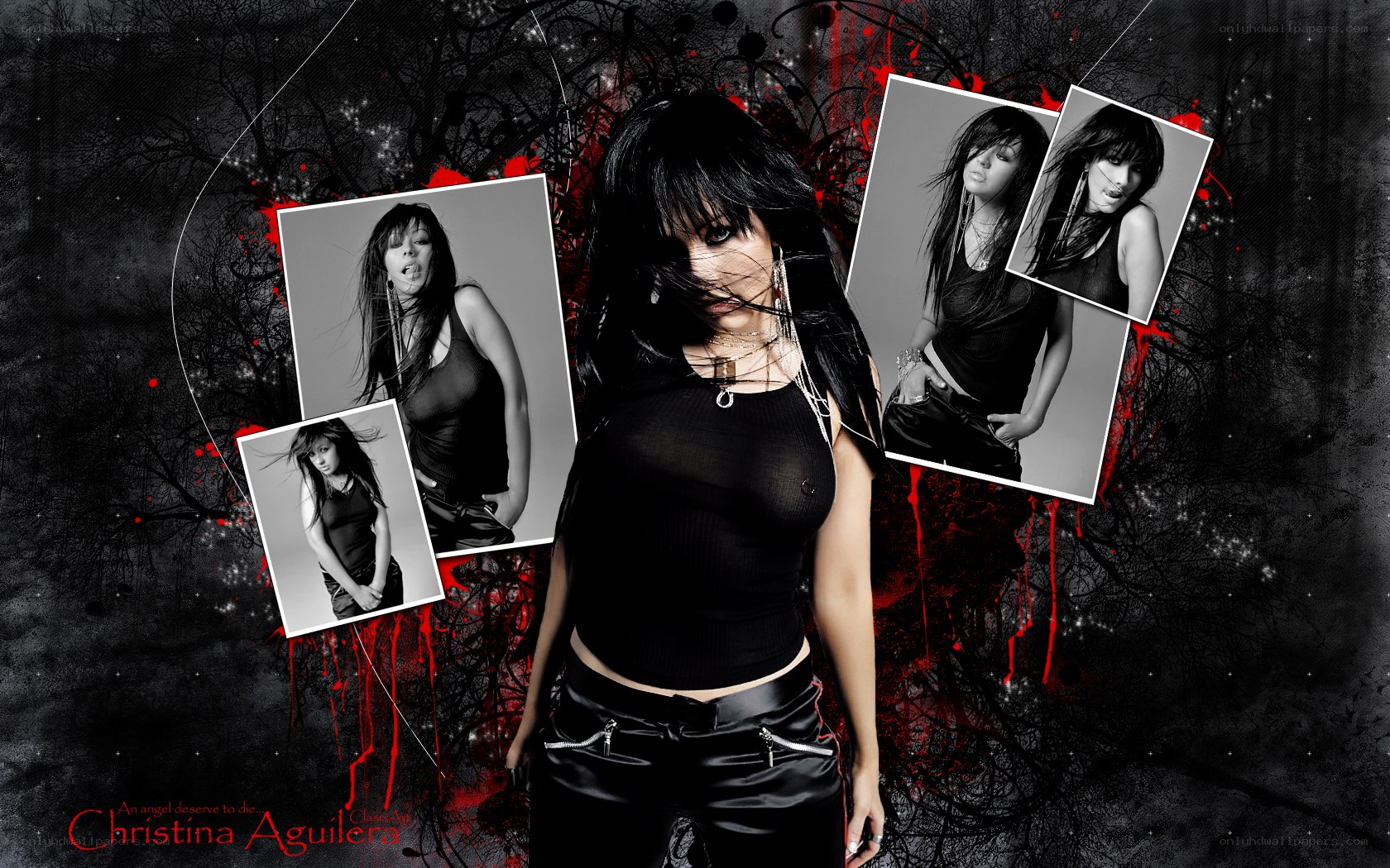 Christina Aguilera collage
