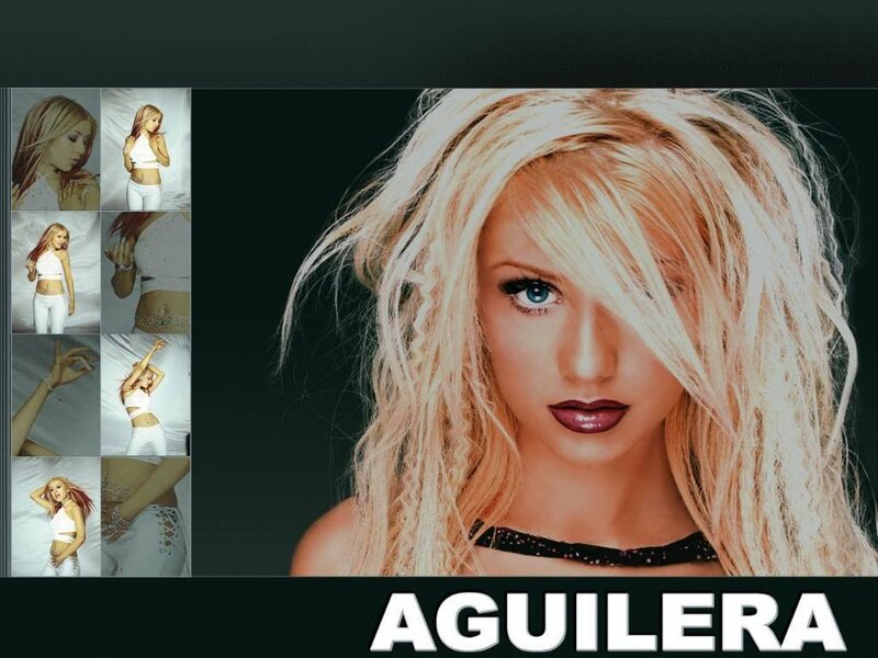 Christina Aguilera photo collage