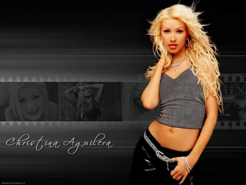 Christina Aguilera Posing