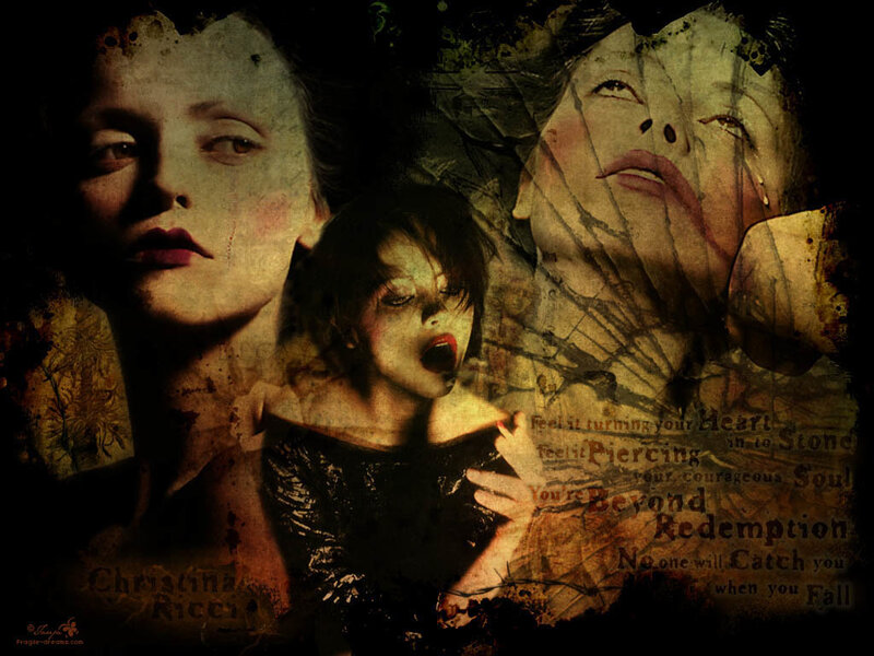 Christina Ricci collage art