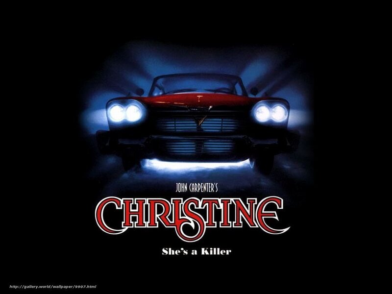 Christine movie poster