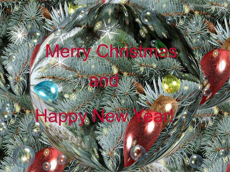 Christmas and New Year greeting