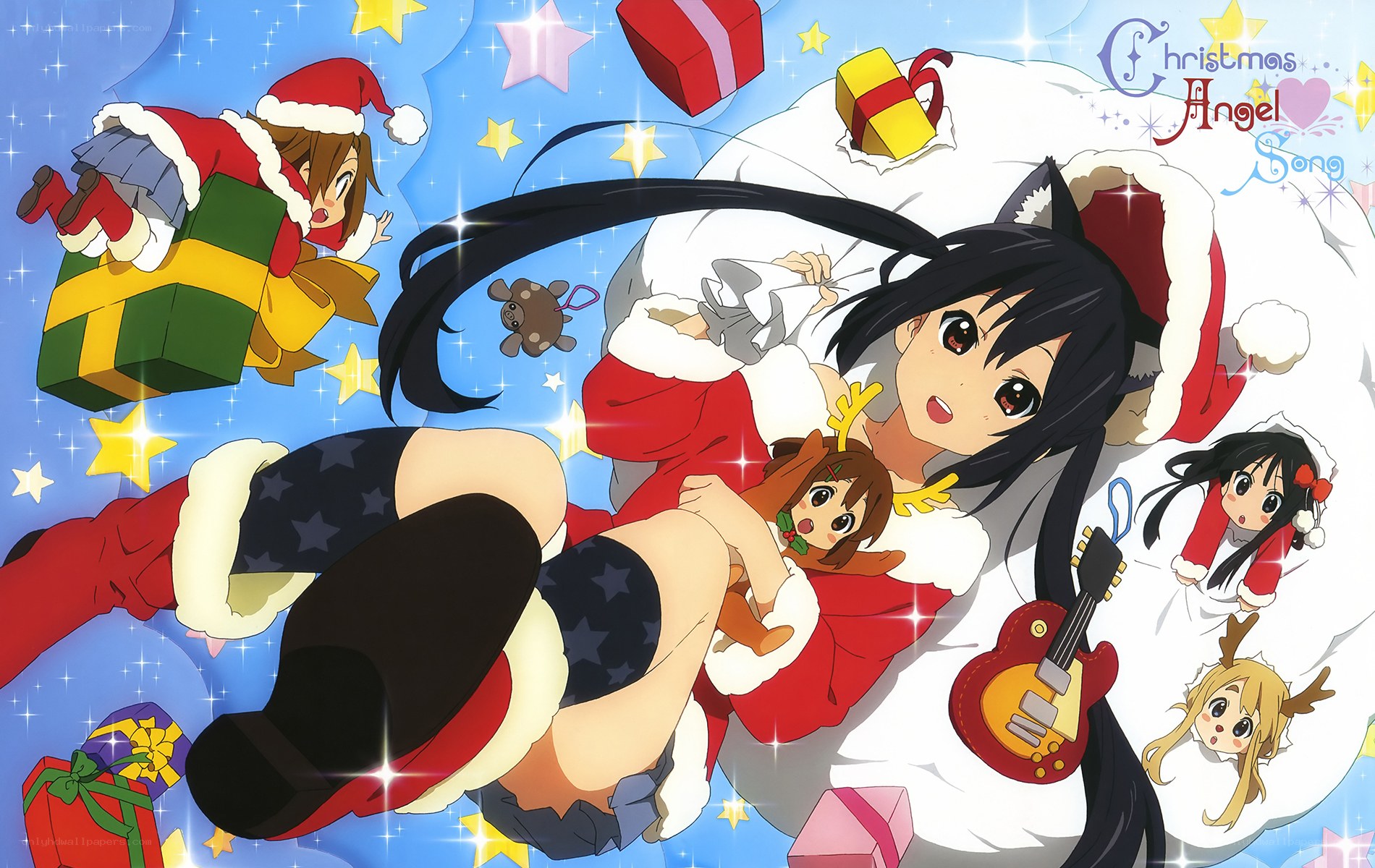 Christmas Angel Song characters