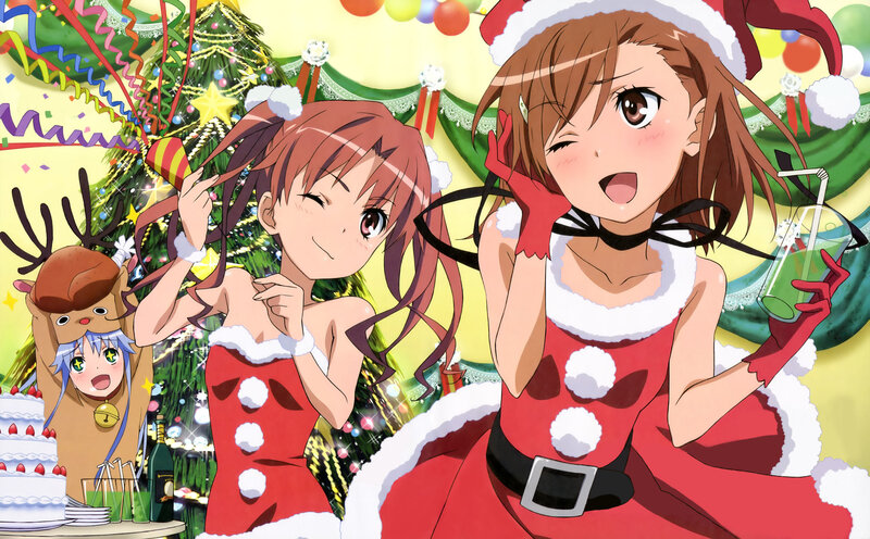 Christmas anime celebration