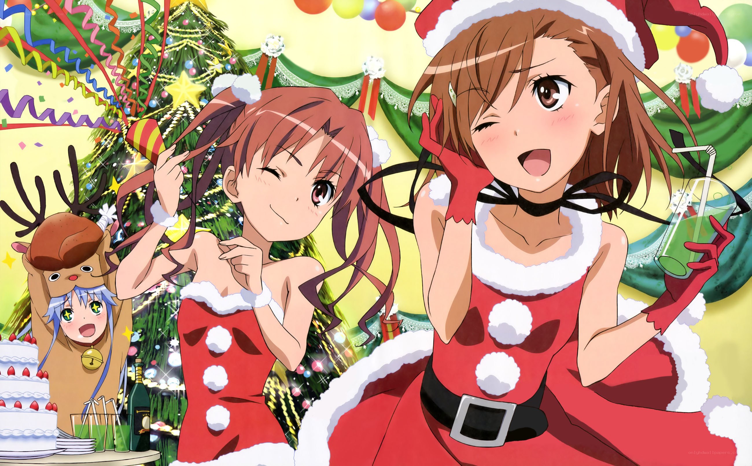 Christmas anime celebration