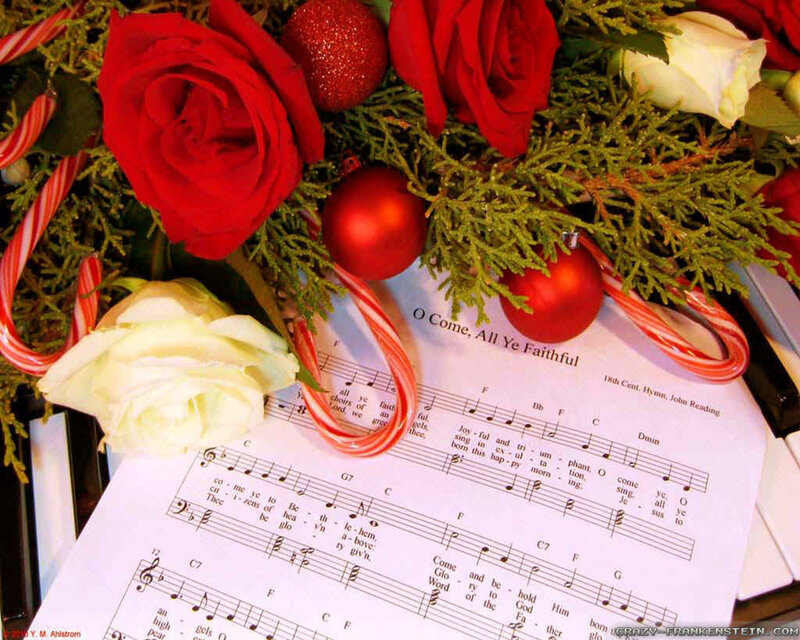 Christmas Arrangement with Sheet Music