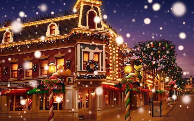 Christmas at Disney's Main Street