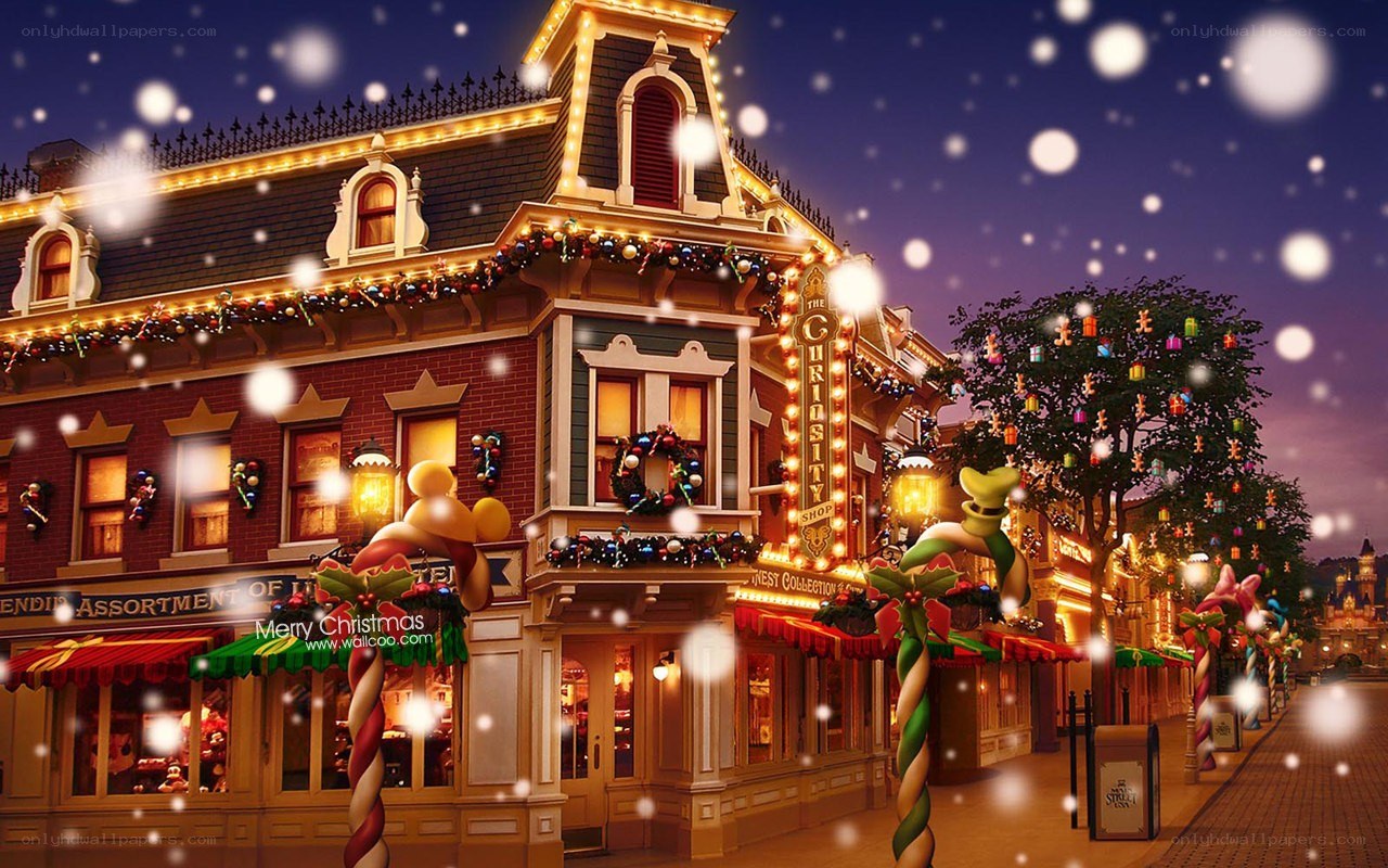 Christmas at Disney Town