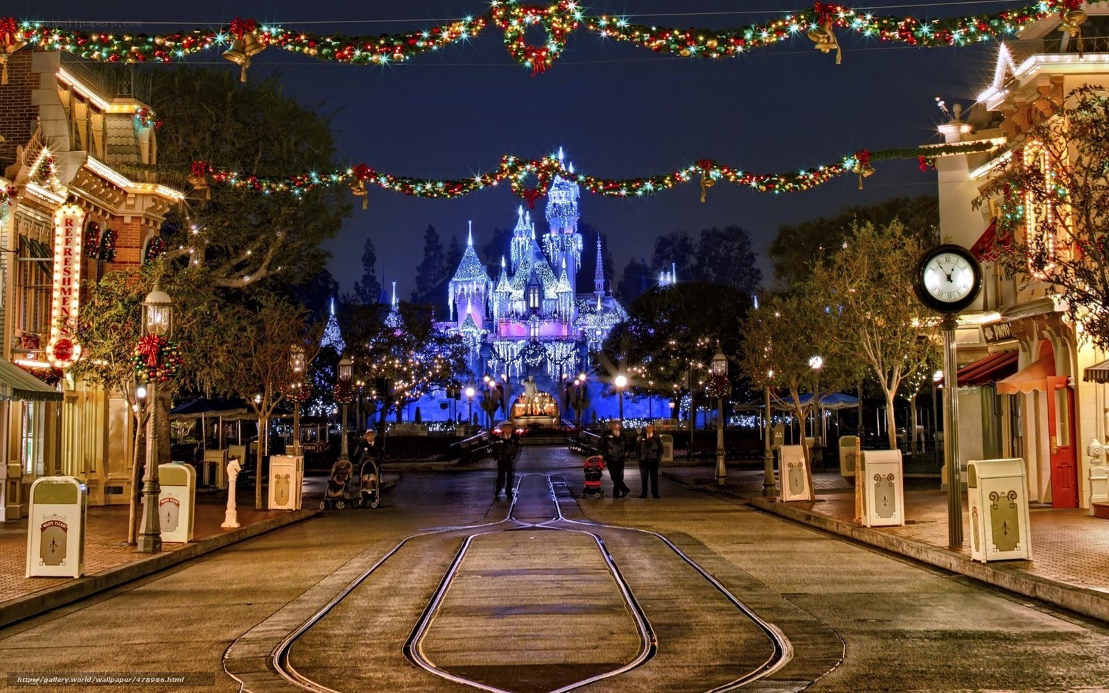 Christmas at Disneyland