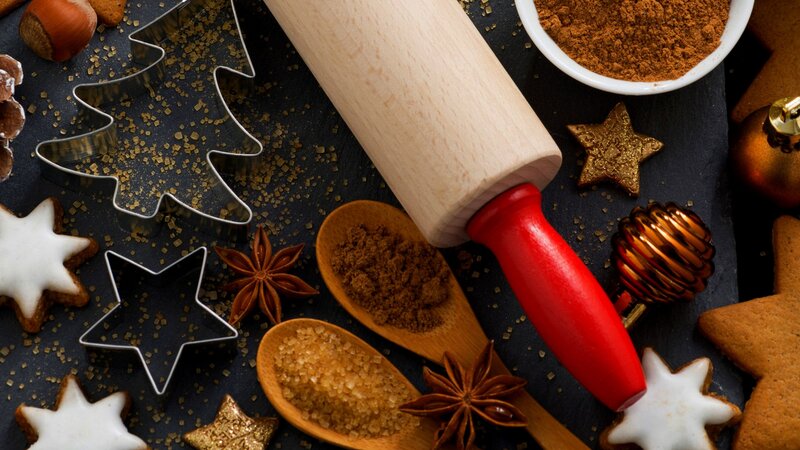 Christmas Baking Ingredients
