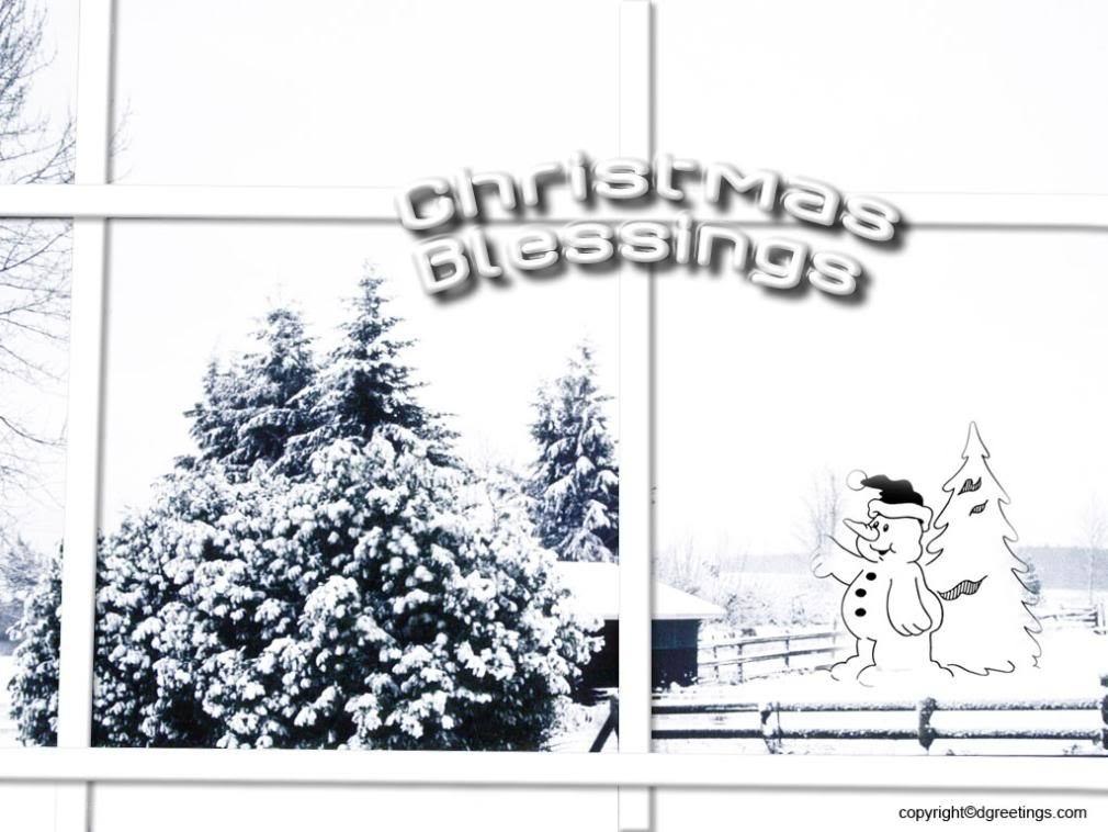 Christmas Blessings Greeting