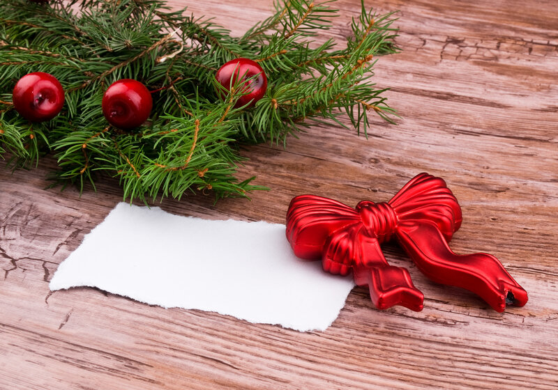 Christmas Branch with Ornament