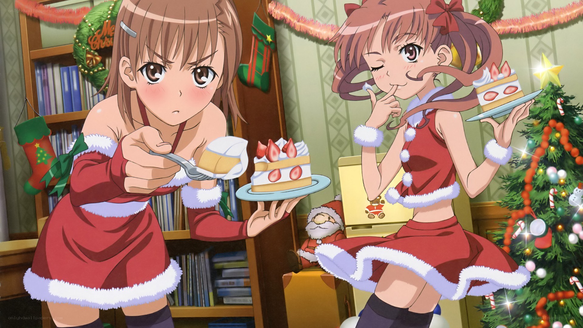 Christmas cake celebration