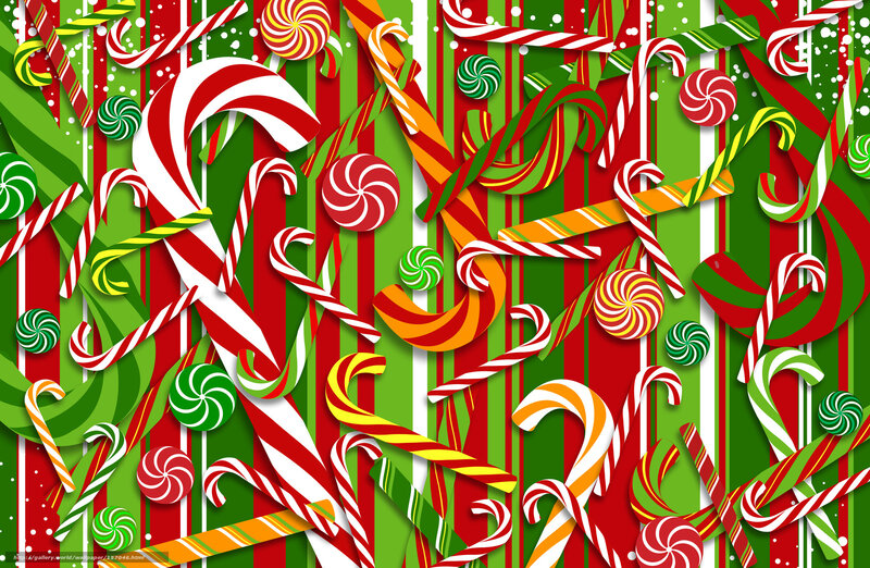 Christmas candy pattern