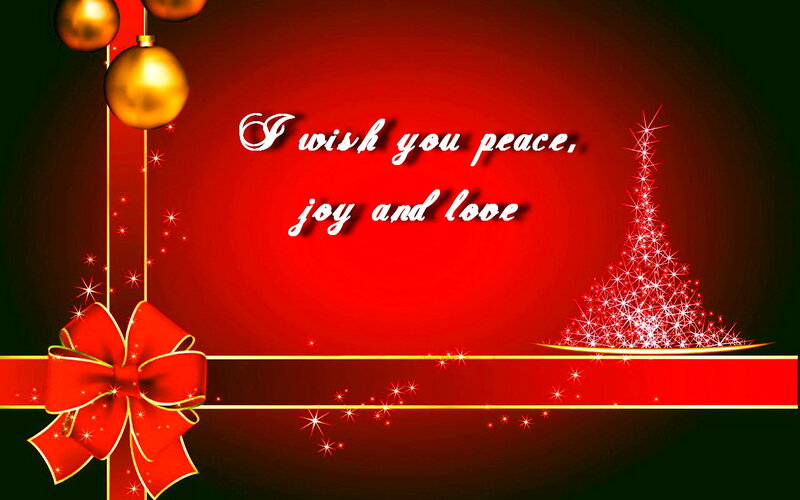 Christmas Card Design — Red, Festive, Winter