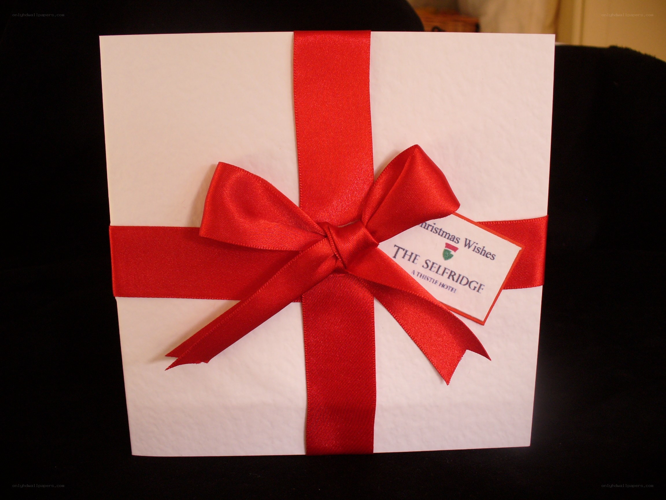 Christmas card from The Selfridge
