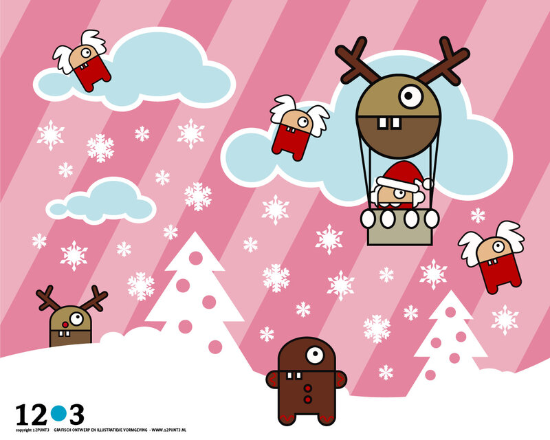 Christmas cartoon characters