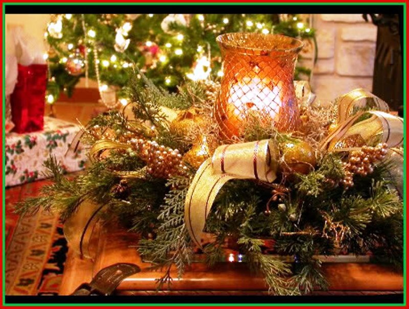 Christmas Centerpiece — Green