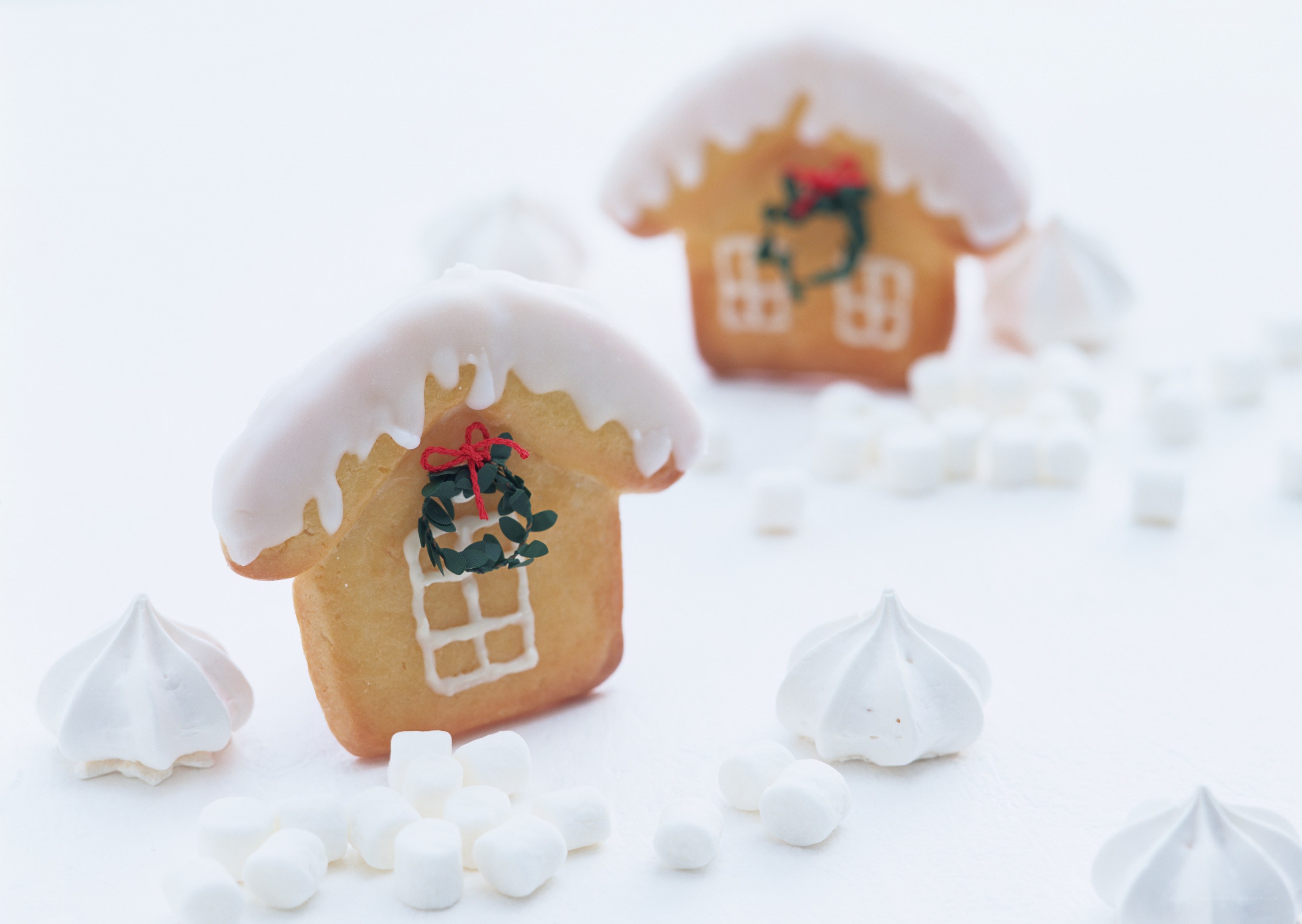 Christmas cookie houses