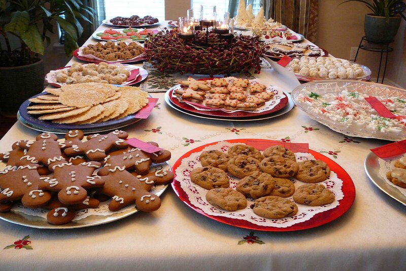 Christmas cookie spread