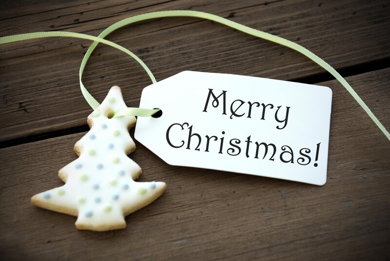 Christmas Cookie with Tag