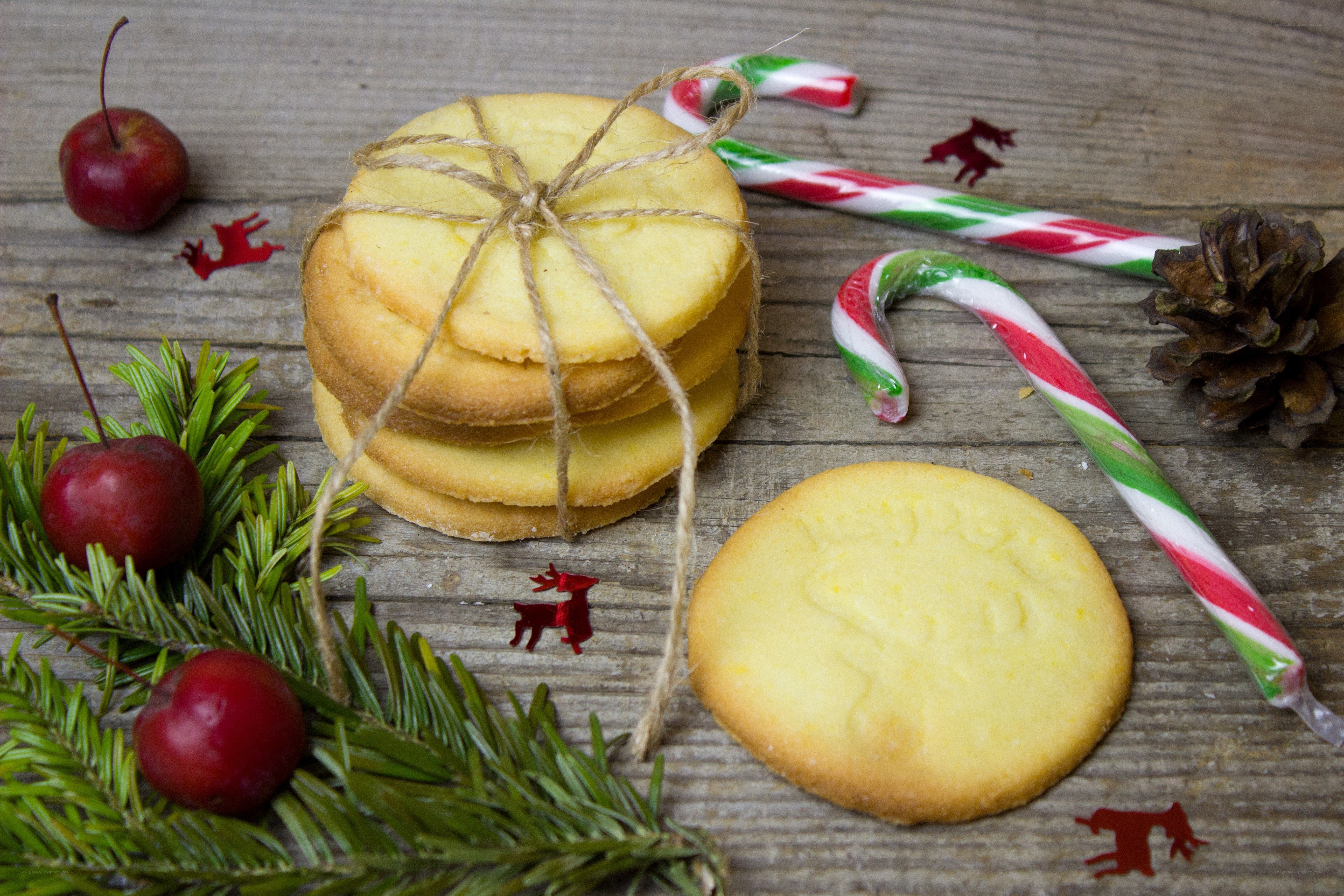 Christmas cookies and candy
