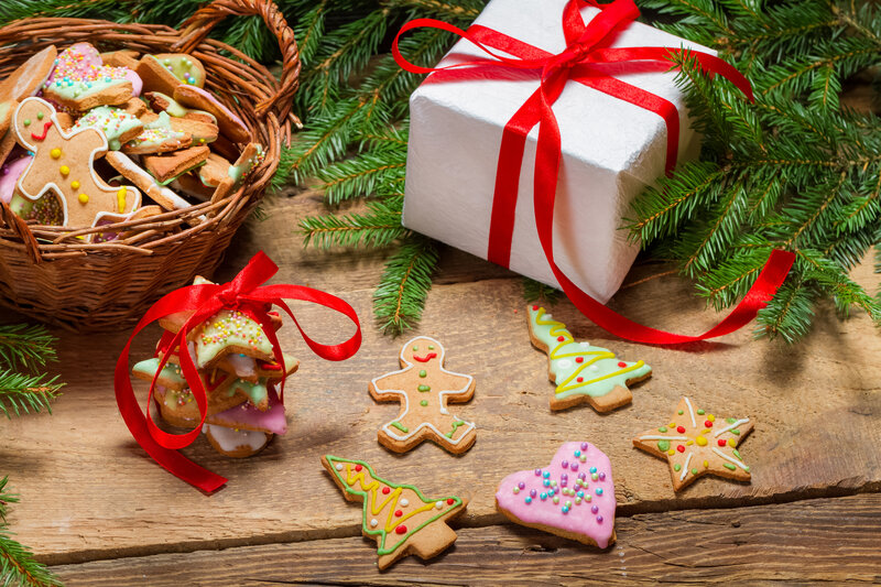 Christmas Cookies and Gift