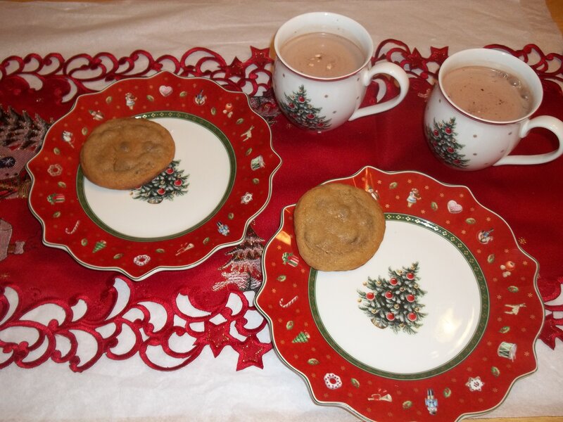 Christmas Cookies and Hot Cocoa