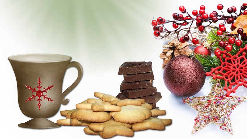 Christmas Cookies and Mug