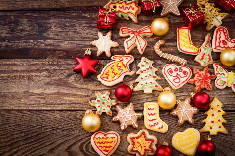 Christmas Cookies and Ornaments — Brown