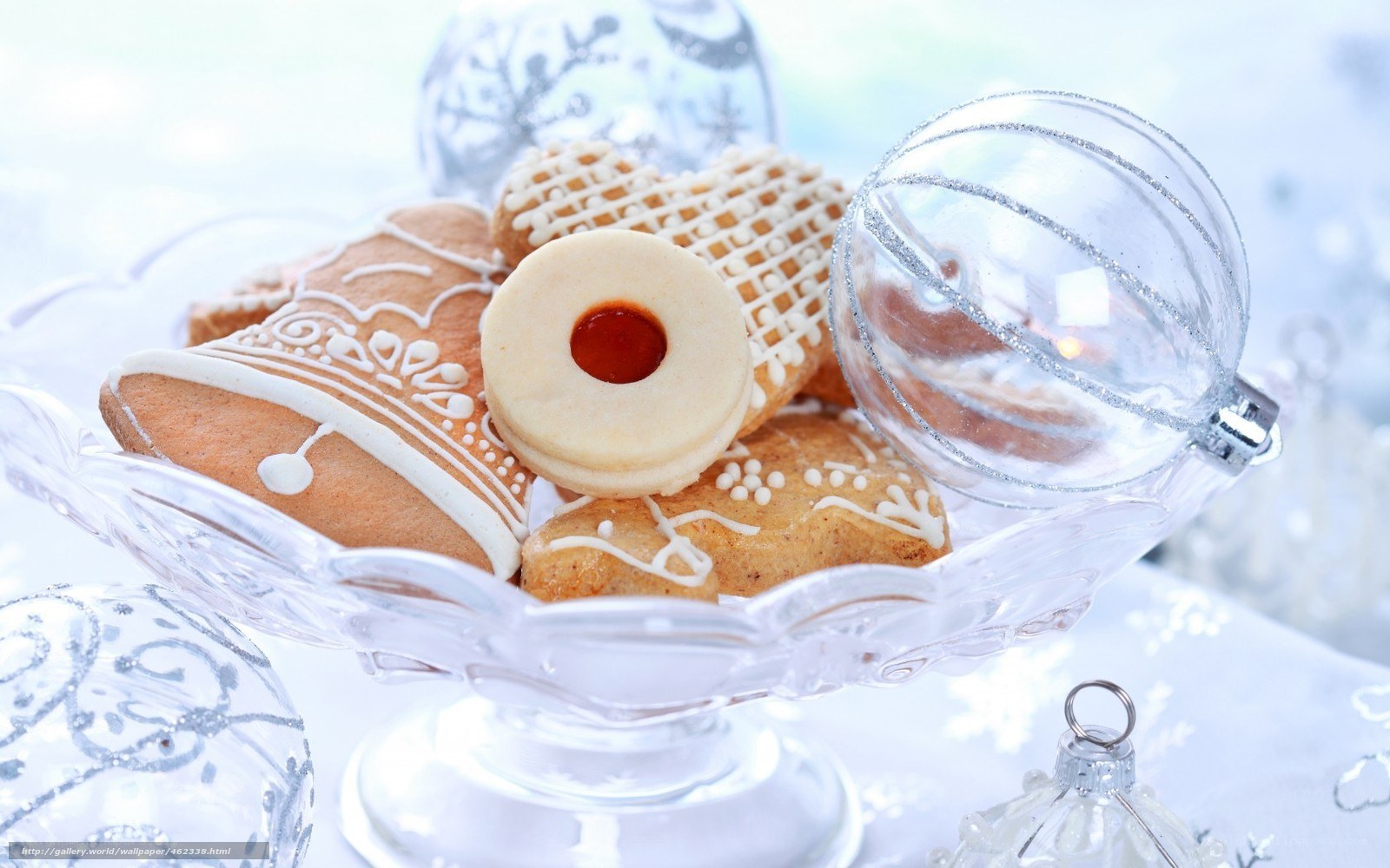 Christmas cookies and ornaments