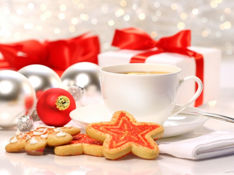 Christmas Cookies and Tea