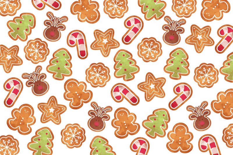 Christmas Cookies Pattern