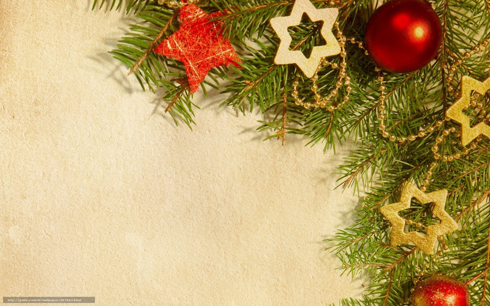 Christmas corner with ornaments