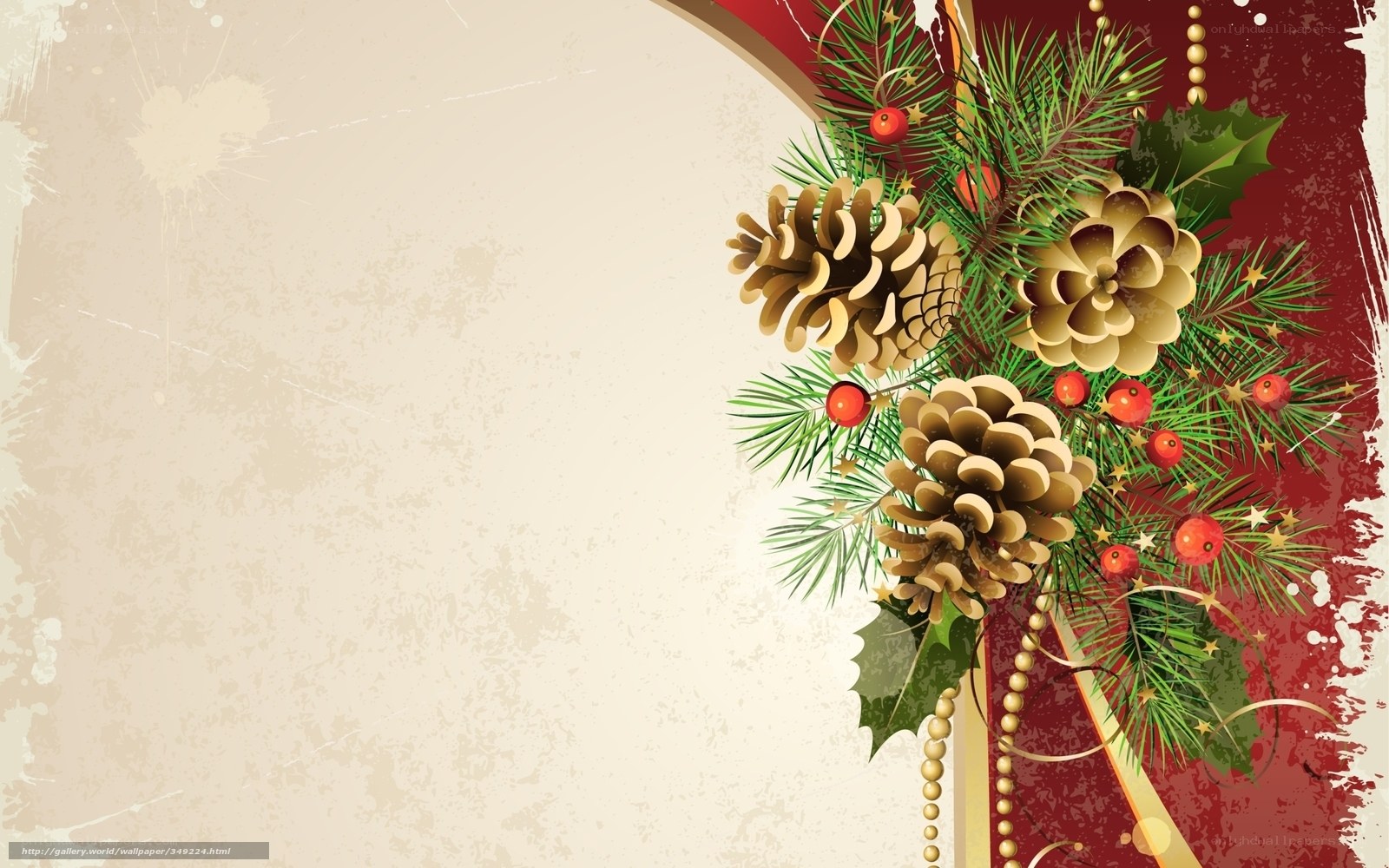 Christmas decoration background