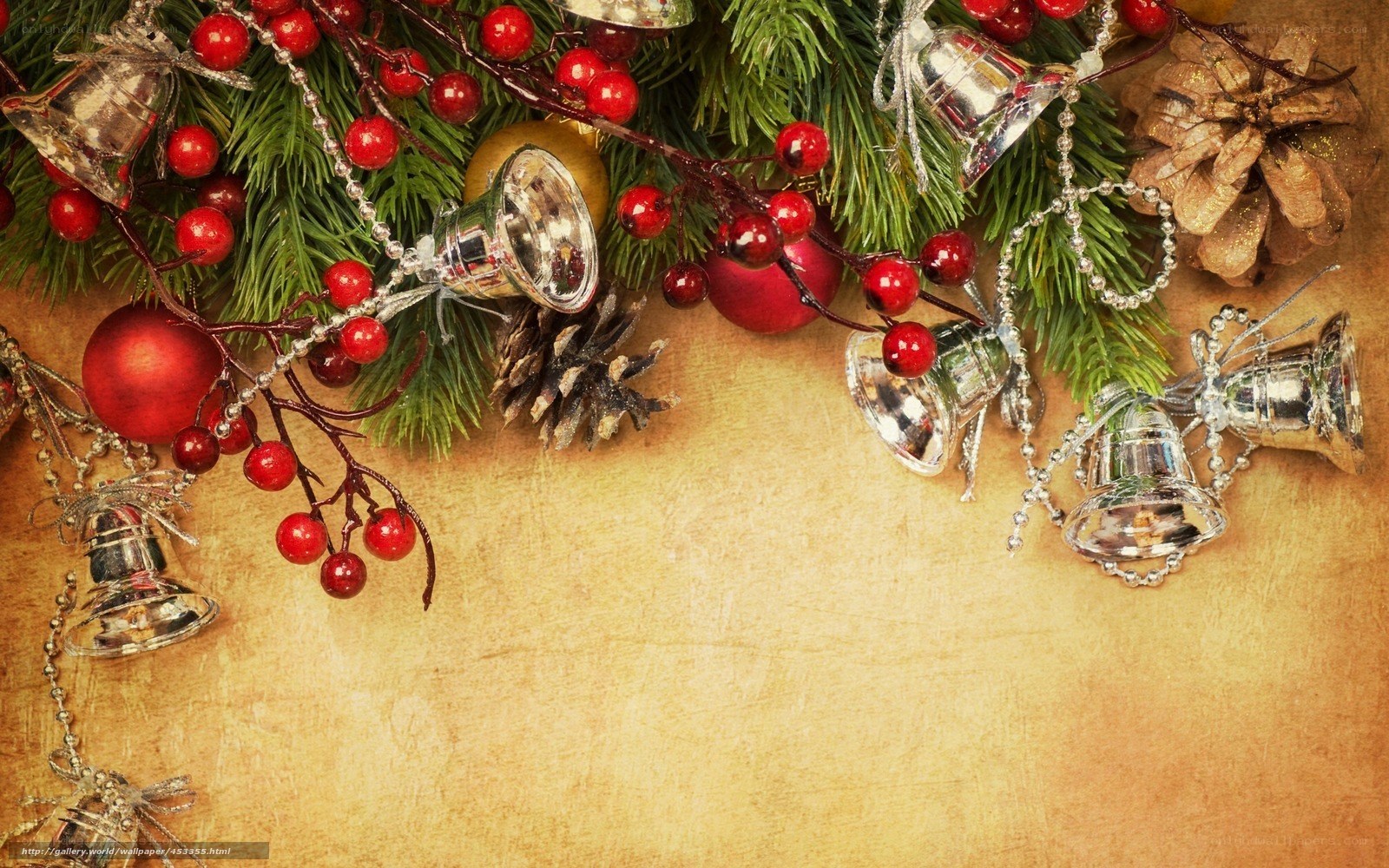 Christmas decoration border