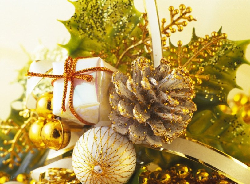 Christmas decoration close-up