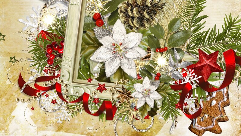 Christmas Decoration Collage