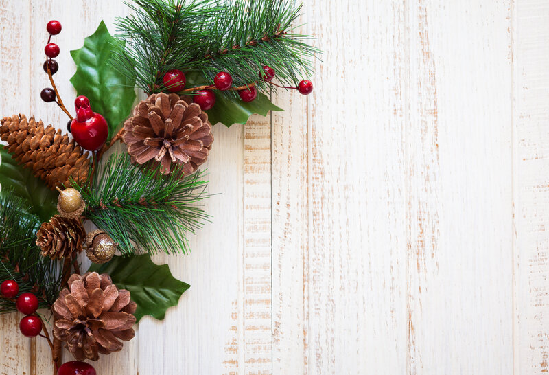 Christmas Decoration Corner — White
